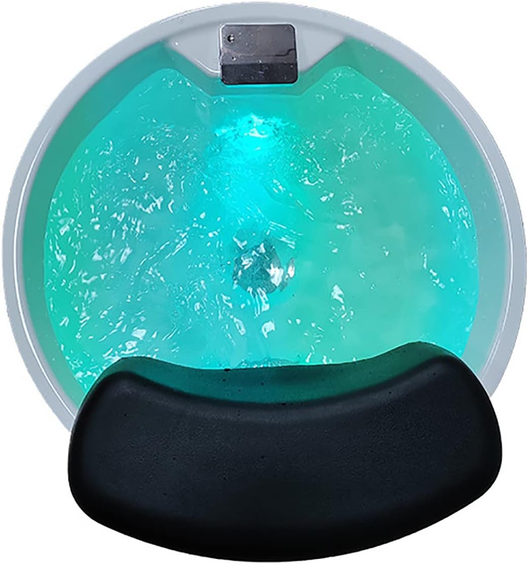 Electric Foot Spa Massager Pedicure Sink Heat Bubble LED Basin