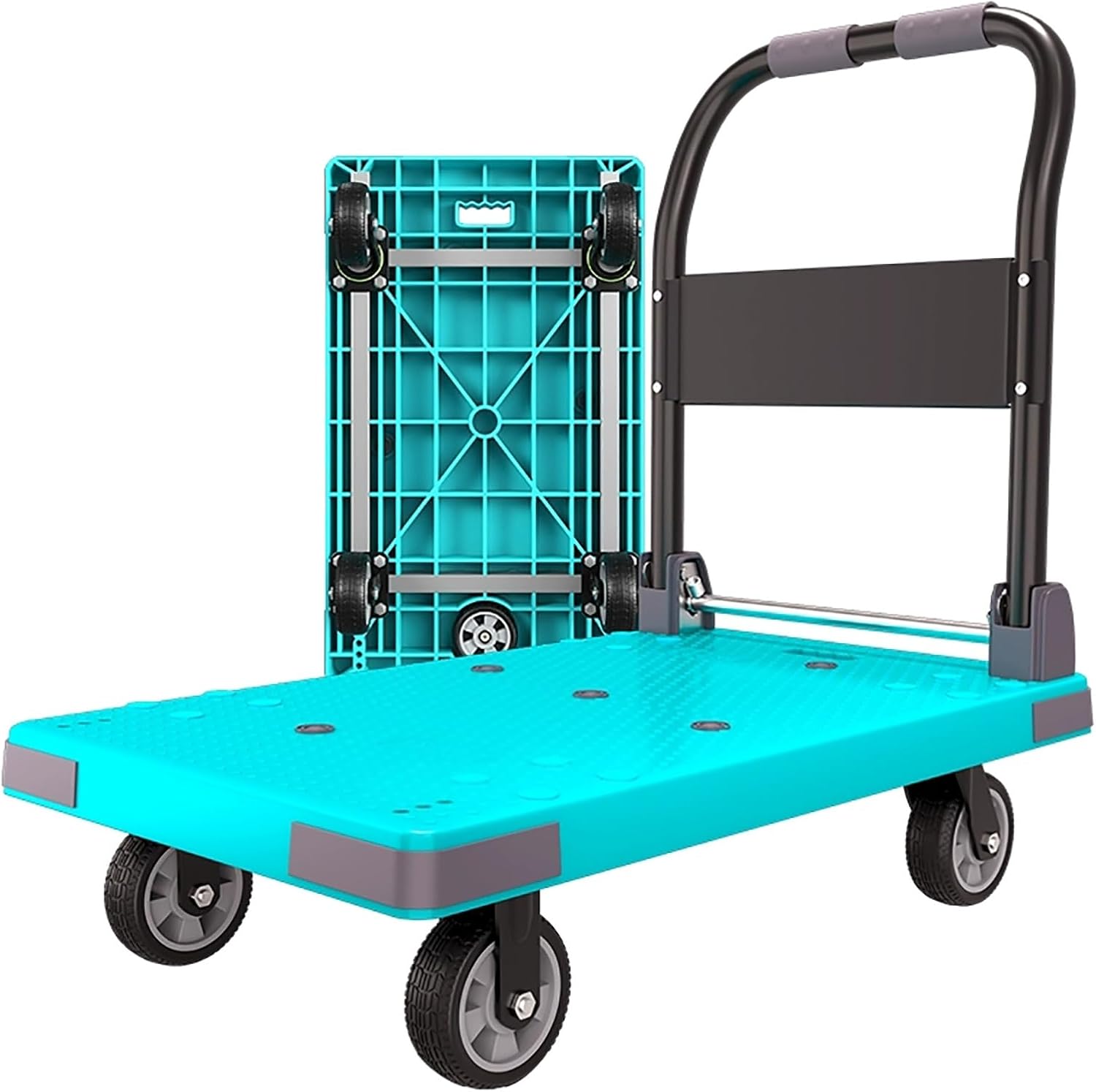 990LB Heavy Duty Foldable Platform Truck Flatbed Cart