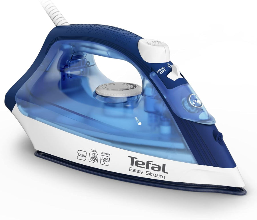 1200W Steam Iron Vertical Steam Non Stick Soleplate