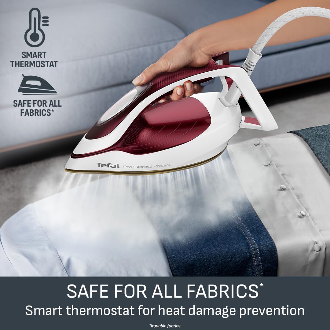 2600W Steam Generator Iron 7.5 Bar 540g Boost 1.8L Tank Soleplate