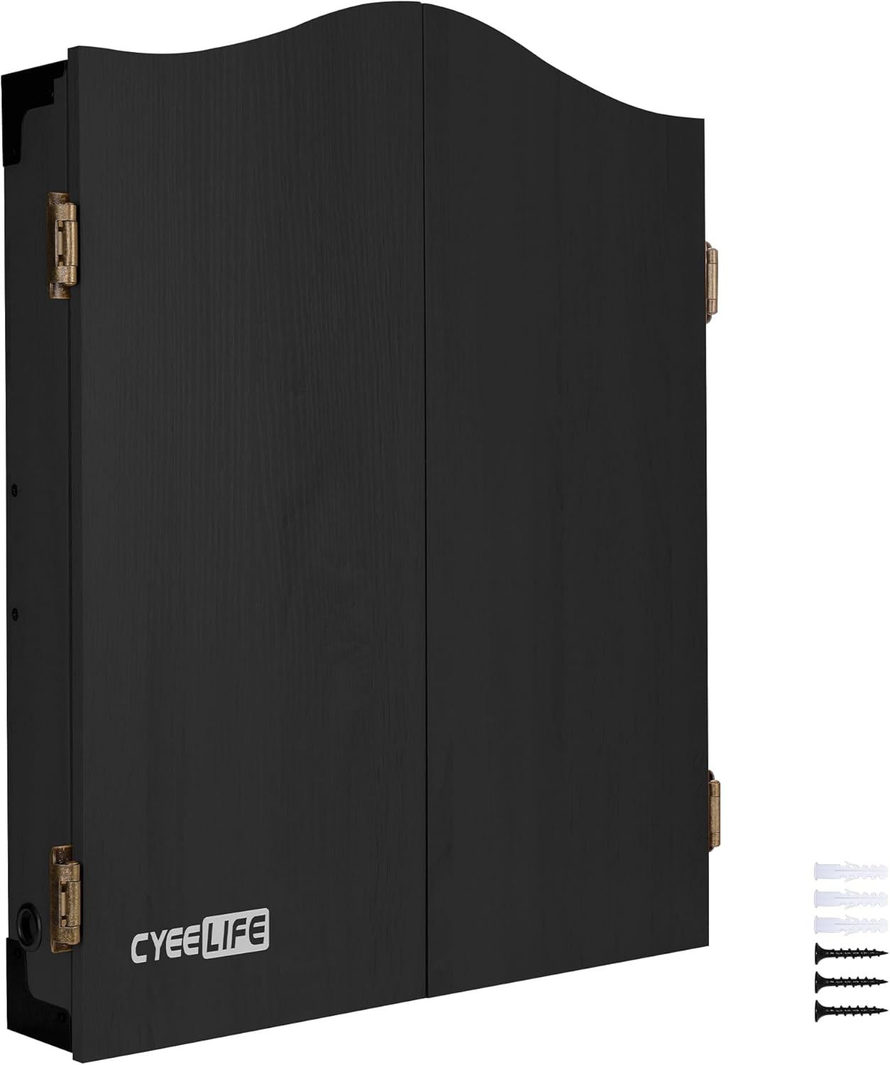 Electronic Dartboard Cabinet Set 8 Player LED 12 Darts 34 Games