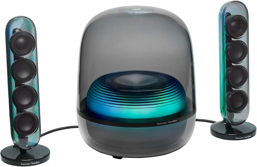 Bluetooth Speaker System 2.1 Channel 190W Subwoofer LED Lightshow