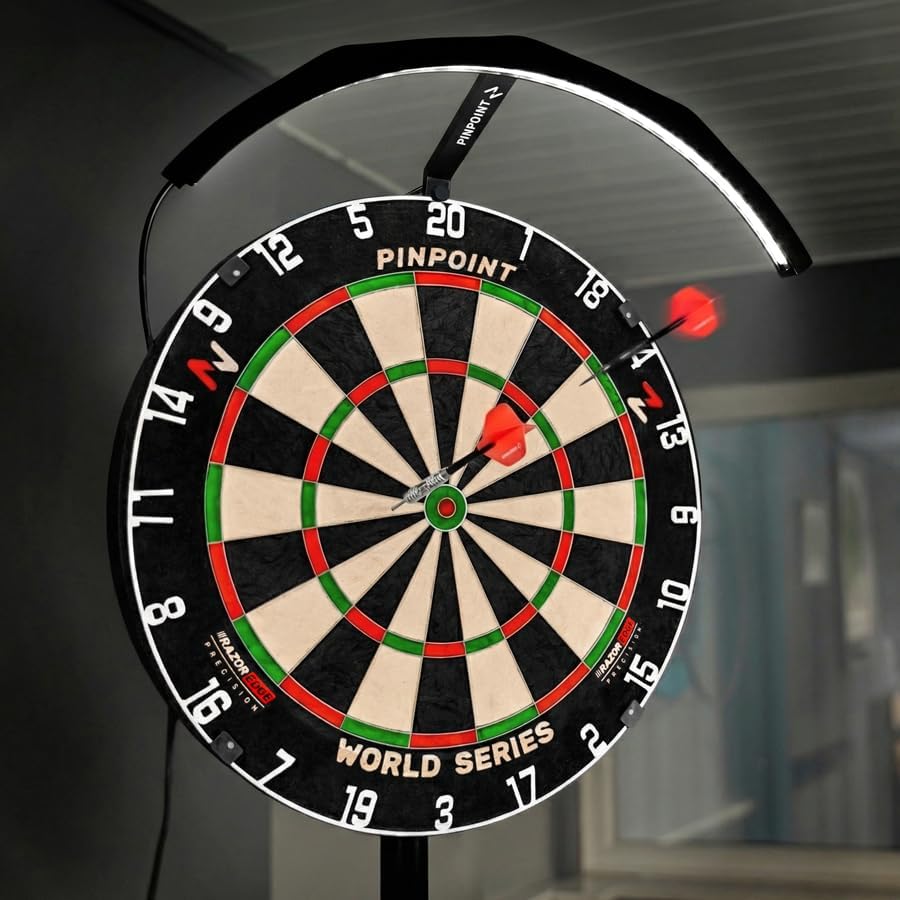 Dartboard LED Light 360 Ring Shadow Free Universal Fit Bright