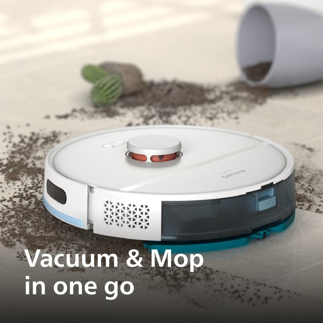 Robot Vacuum Mop Self Empty 2700Pa LiDAR 70 Day WiFi App