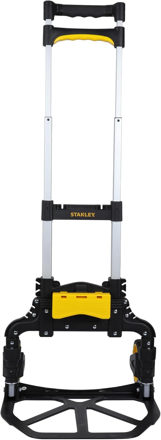 Folding Hand Truck 60KG With Basket Holder Trolley