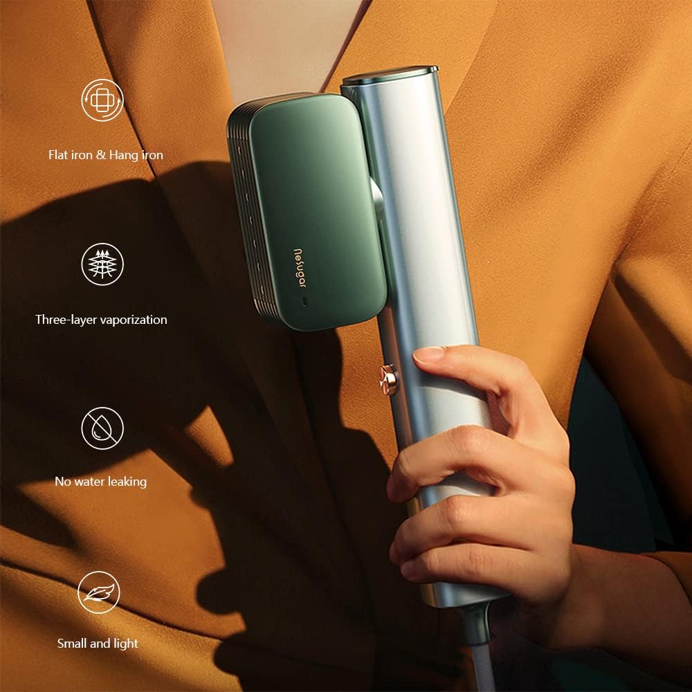 Mini Handheld Garment Steamer 1200W Fast Heat 15s Travel