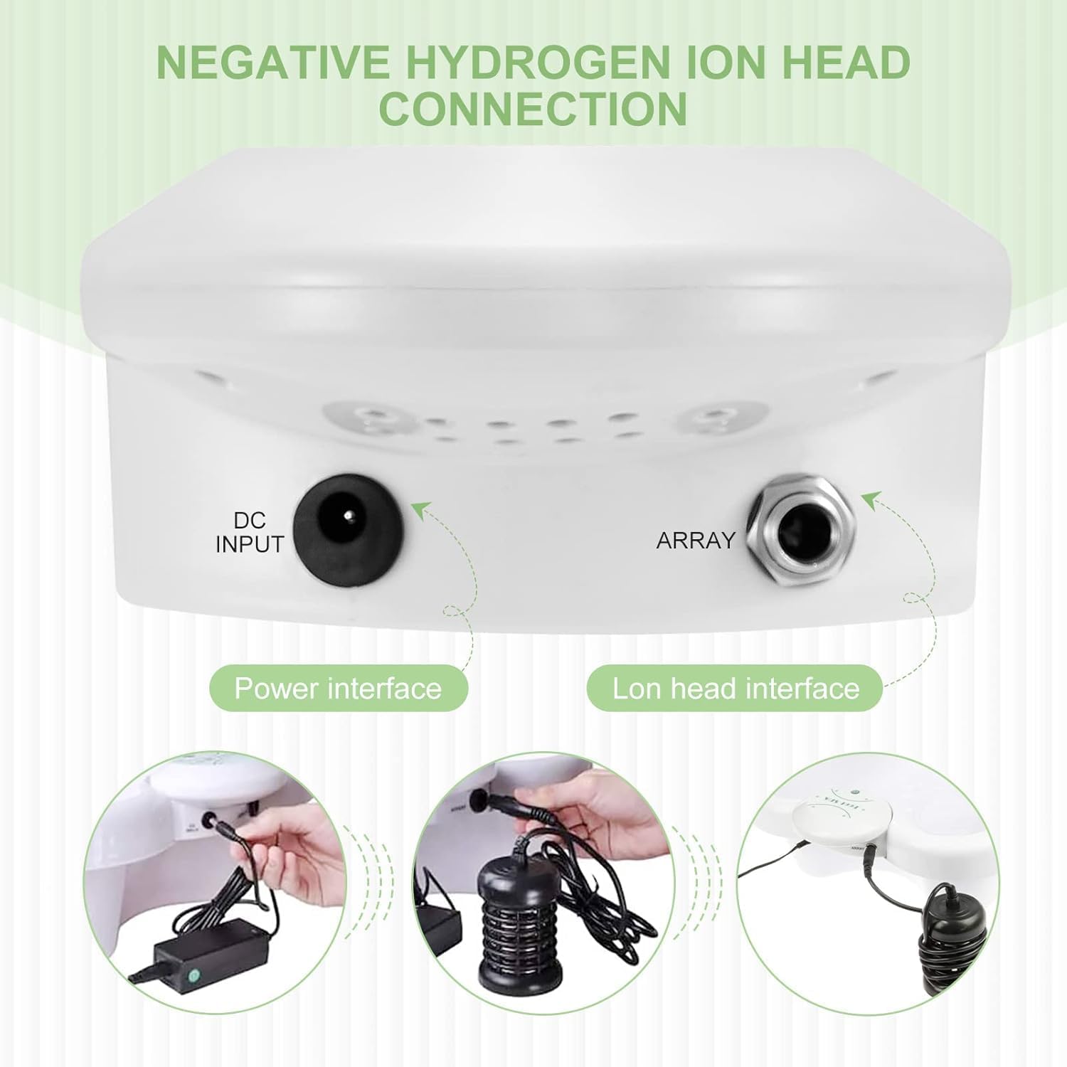 Ionic Foot Detox Spa Machine Ion Bath Massage Portable Timer