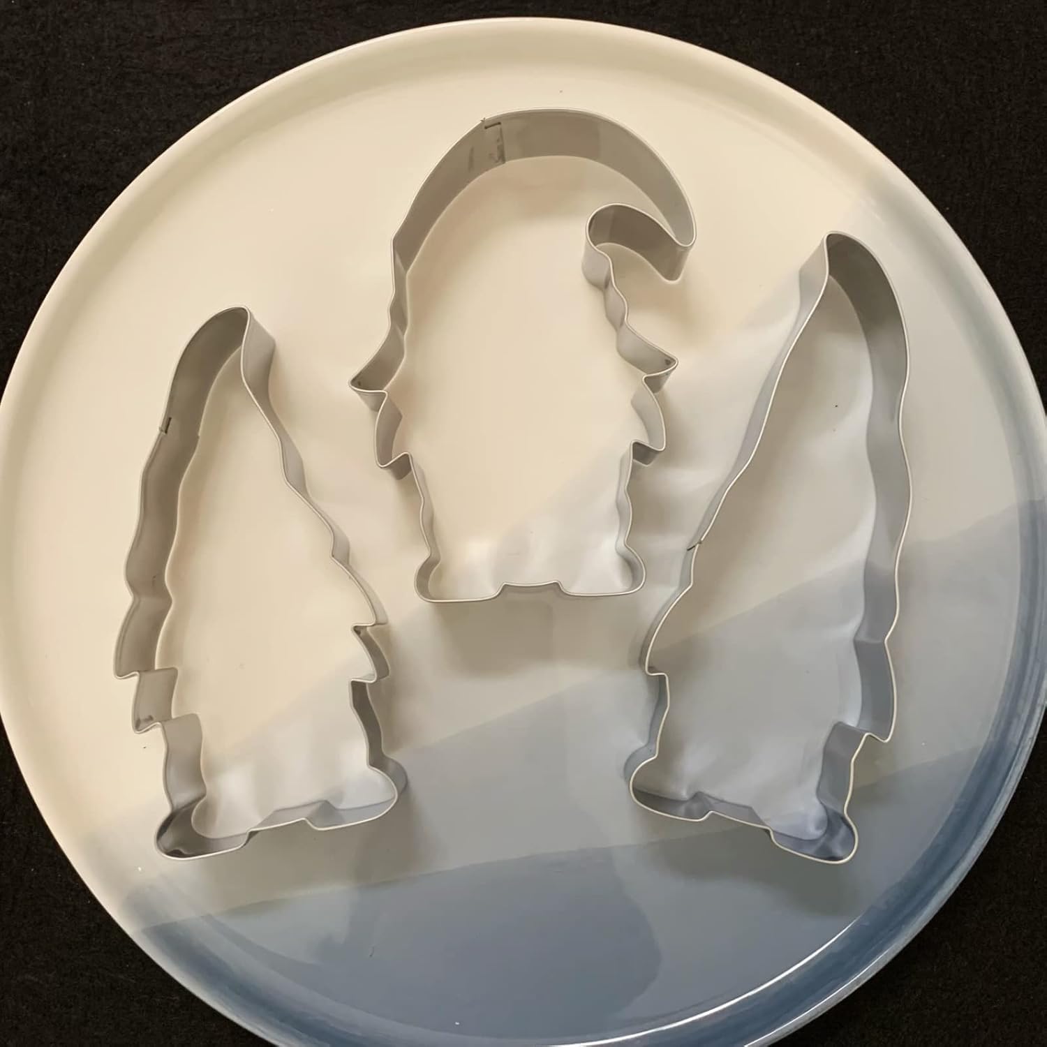 Gnome Cookie Cutters Set 3PCS Stainless Steel Baking
