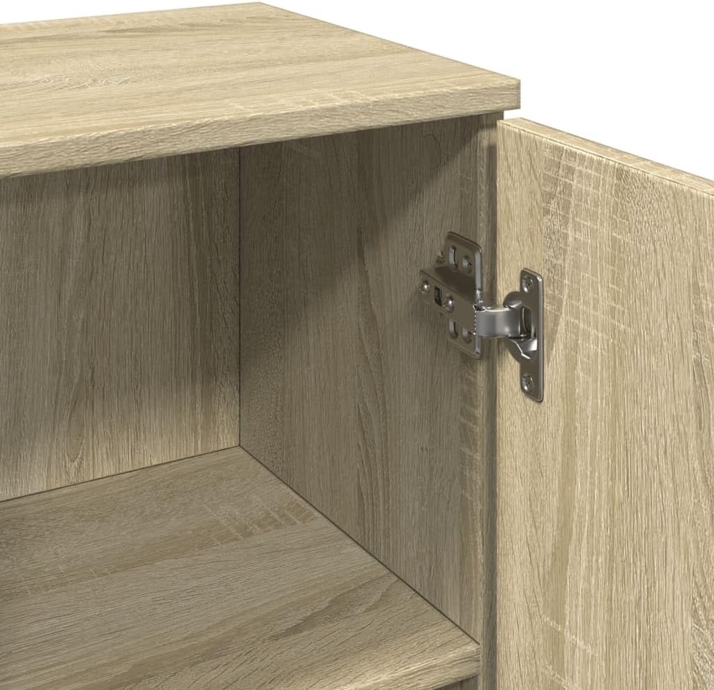 Bathroom Vanity Cabinet Sonoma Oak Storage Unit