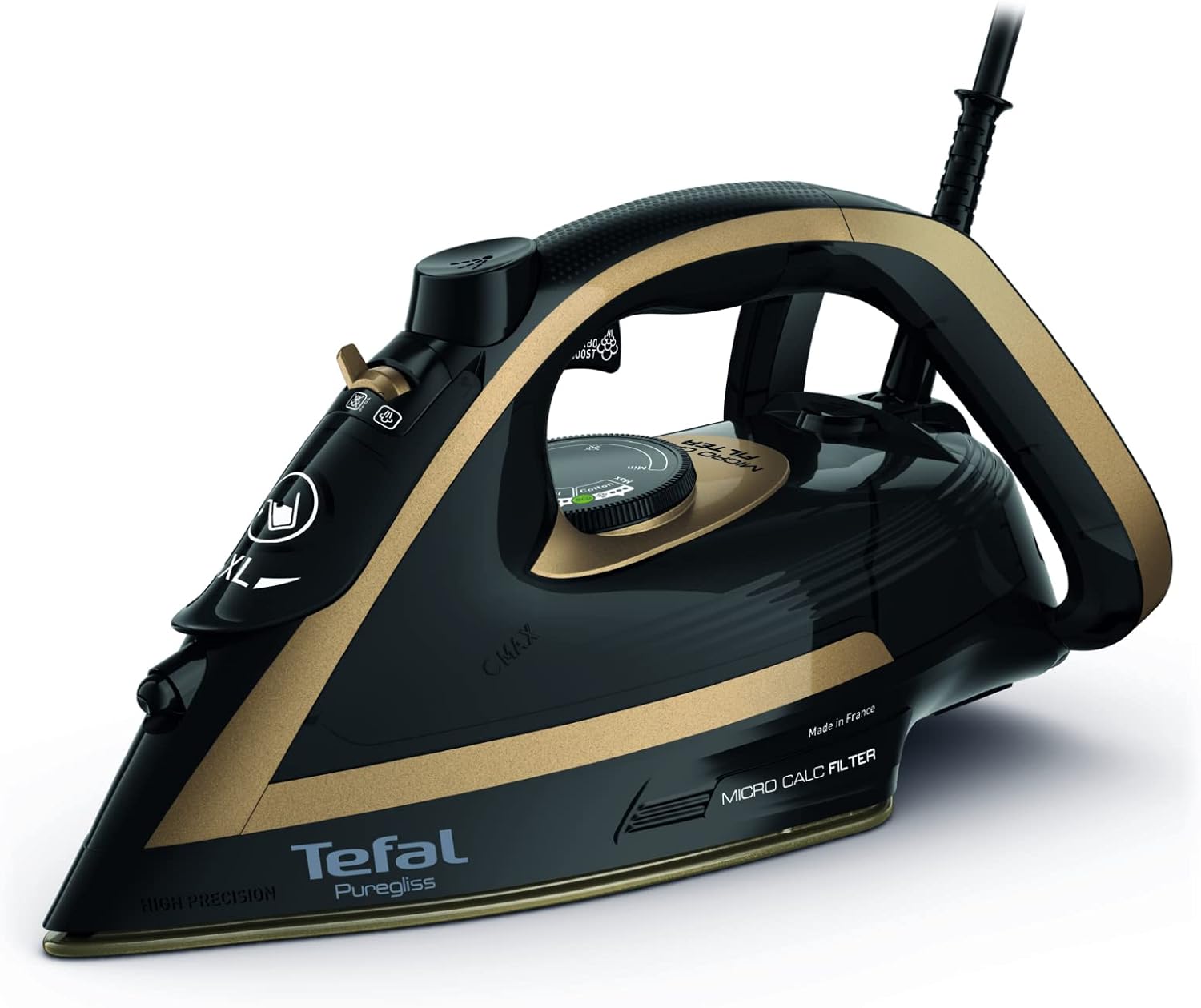 3000W Steam Iron 280g Steam Boost Durilium Soleplate Auto Off