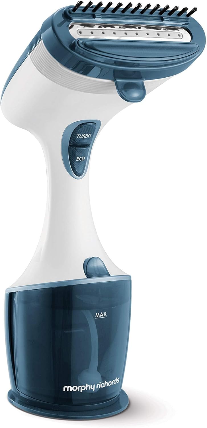 Handheld Clothes Steamer 1750W Dual Steam Eco Turbo 25g Fast