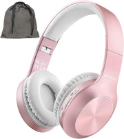 Bluetooth Over Ear Headphones 68H Playtime Deep Bass Foldable Mic