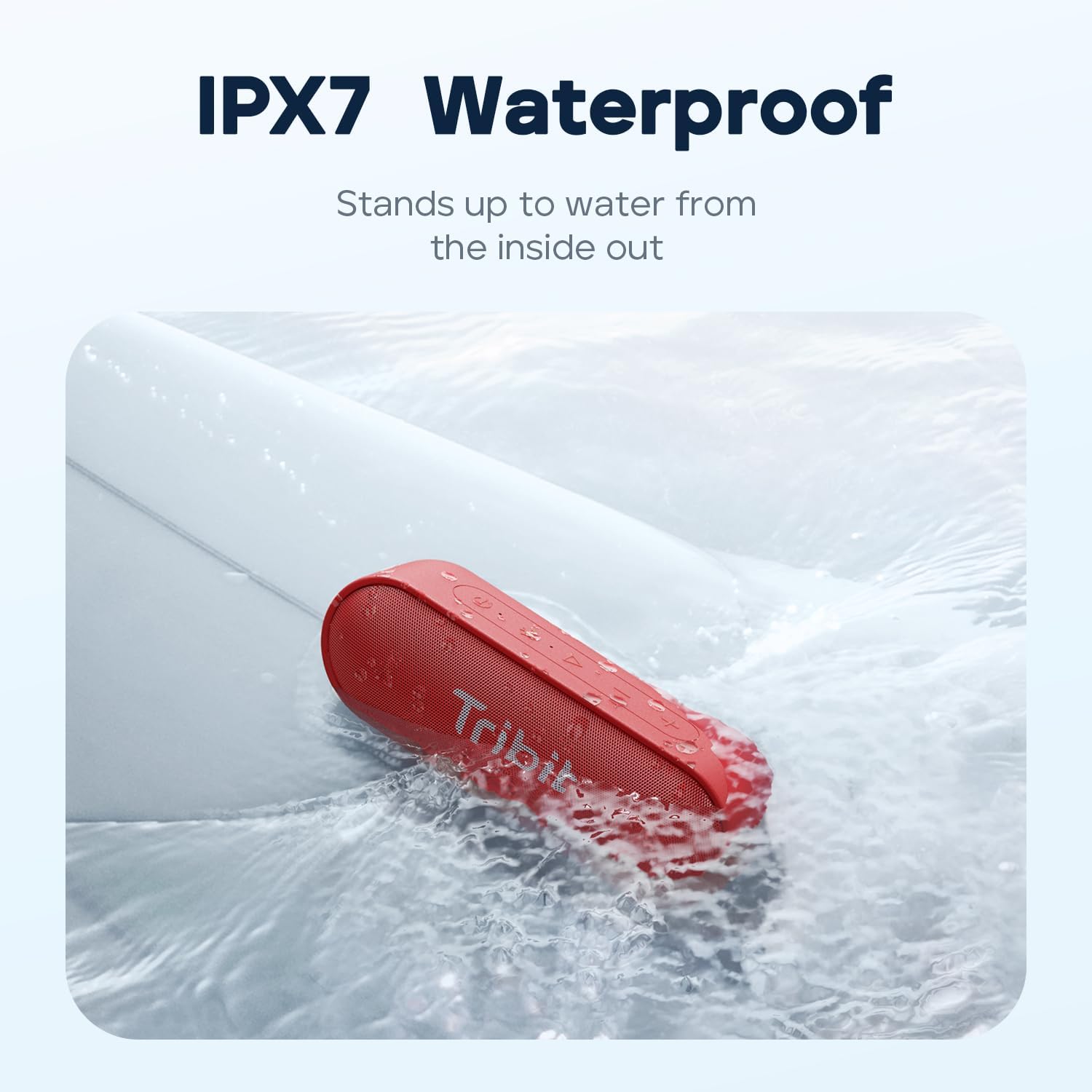 Bluetooth Speaker 16W Waterproof IPX7 24H Playtime Portable