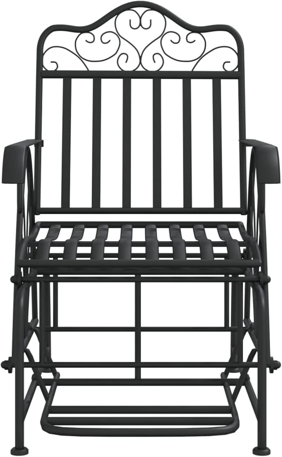 Steel Garden Glider Bench Rocking Patio Chair Outdoor Seat