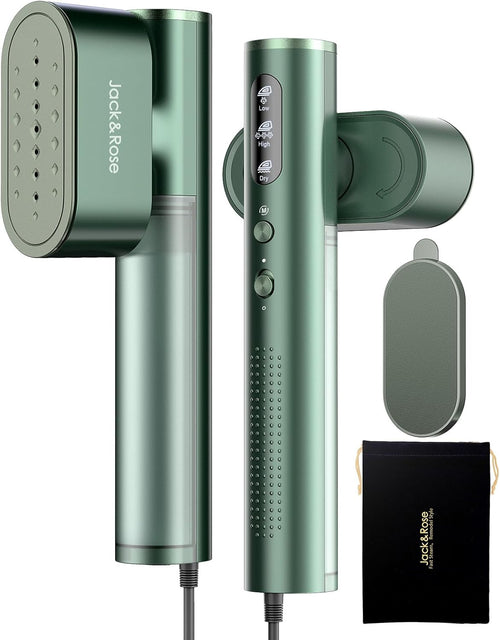 Dual Voltage Travel Garment Steamer 2in1 Iron 15s Heat Portable