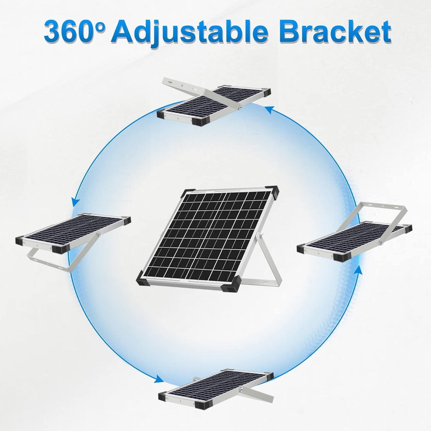 20W Solar Panel Kit 12V Trickle Charger Battery Maintainer RV Boat