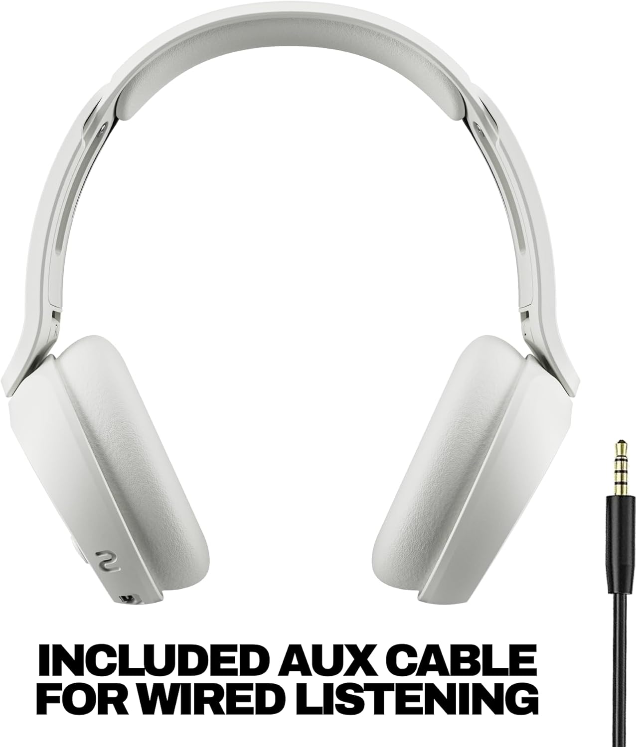 Wireless Bluetooth On Ear Headphones 50 Hour Battery Rapid Charge Mic