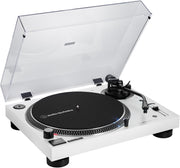 Bluetooth USB Direct Drive Turntable White 3 Speed Vinyl Player