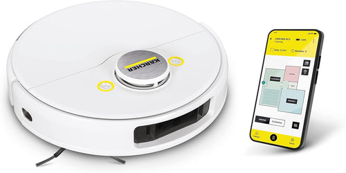 Robot Vacuum Mop 5000Pa LiDAR AI Mapping App Control 140min