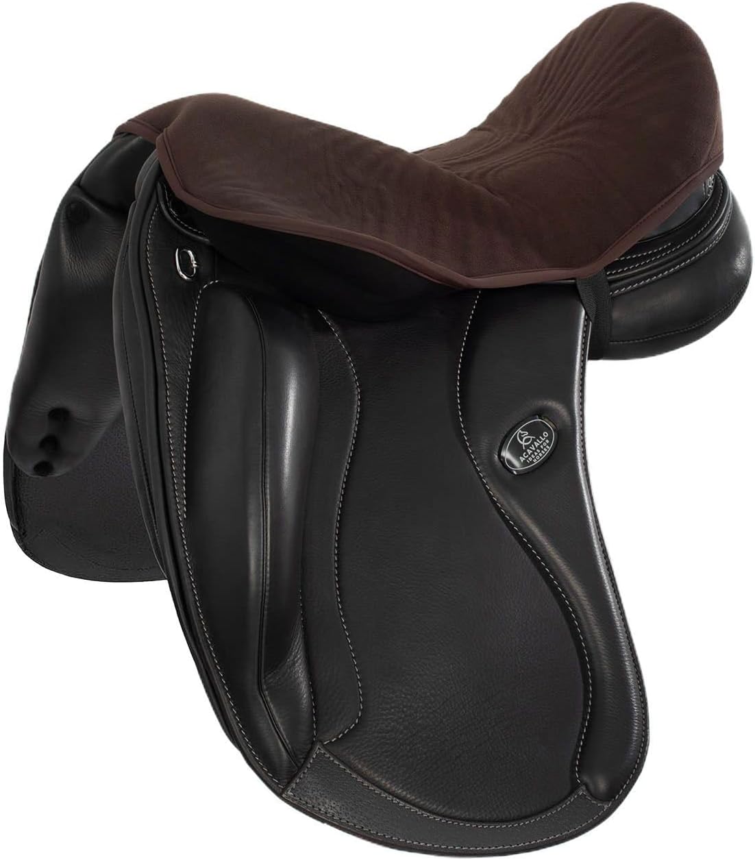 Brown Dressage Gel Seat Cushion 10mm Size L Dri Lex