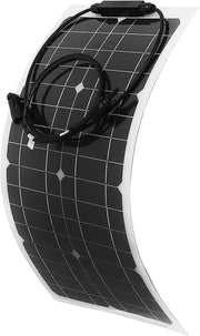 25W Flexible Solar Panel 12V Lightweight Waterproof RV Boat