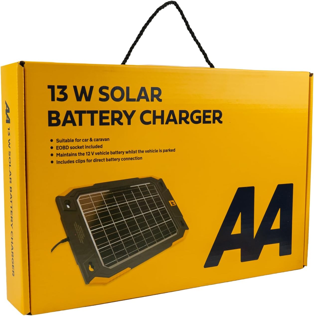 13W Solar Battery Charger 12V Car Caravan Maintainer Panel