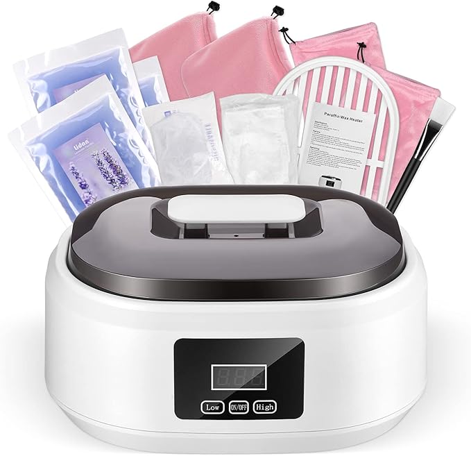 Paraffin Wax Machine Kit Hand Foot Spa Heater Touch Screen Set