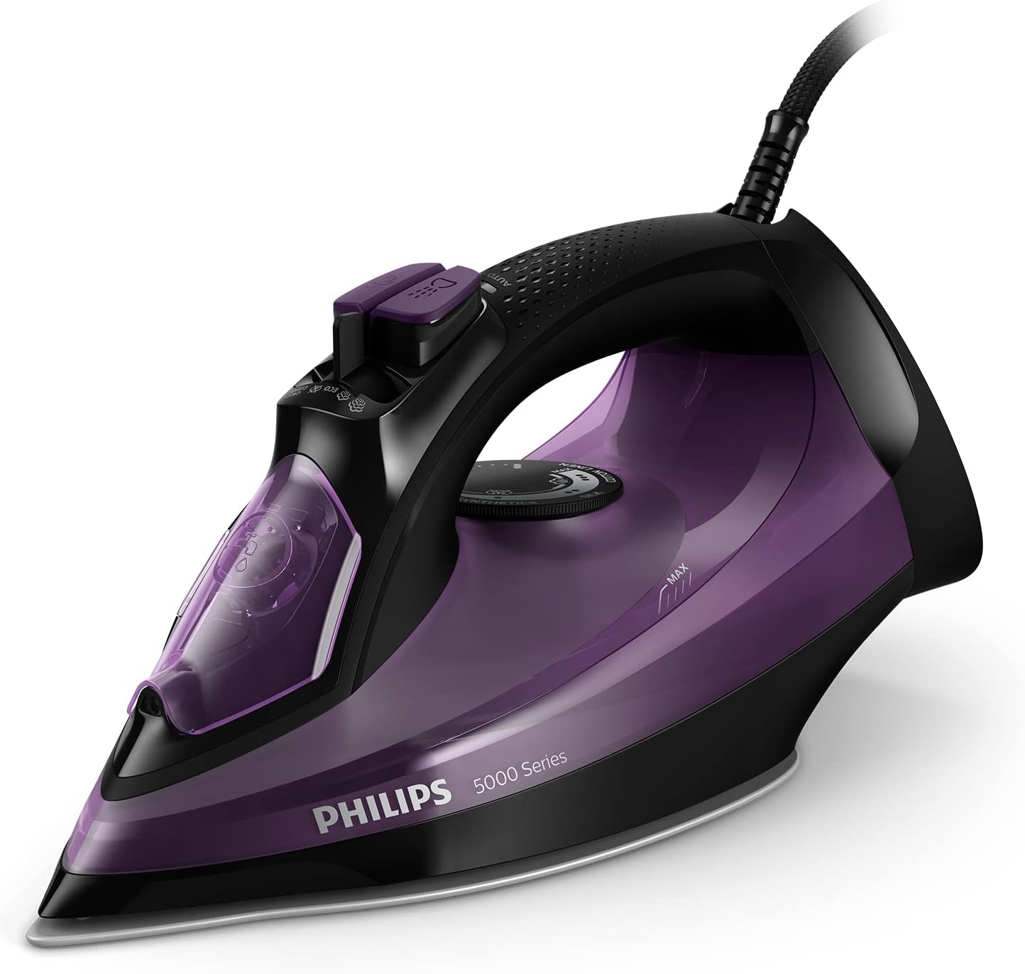 2400W Steam Iron 180g Steam Boost SteamGlide Soleplate Anti Drip