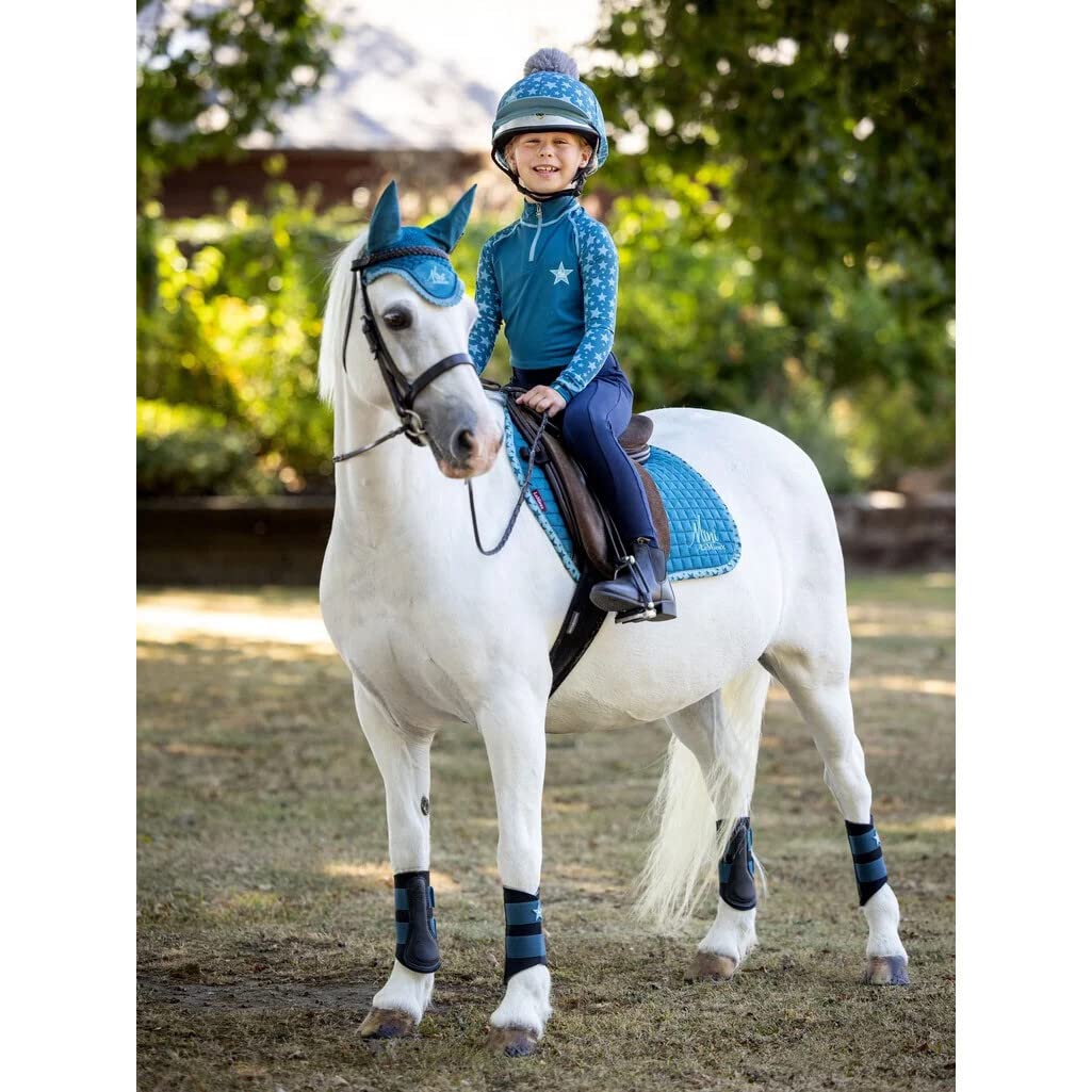 Mini Pony Jump Saddle Pad Suede Fig