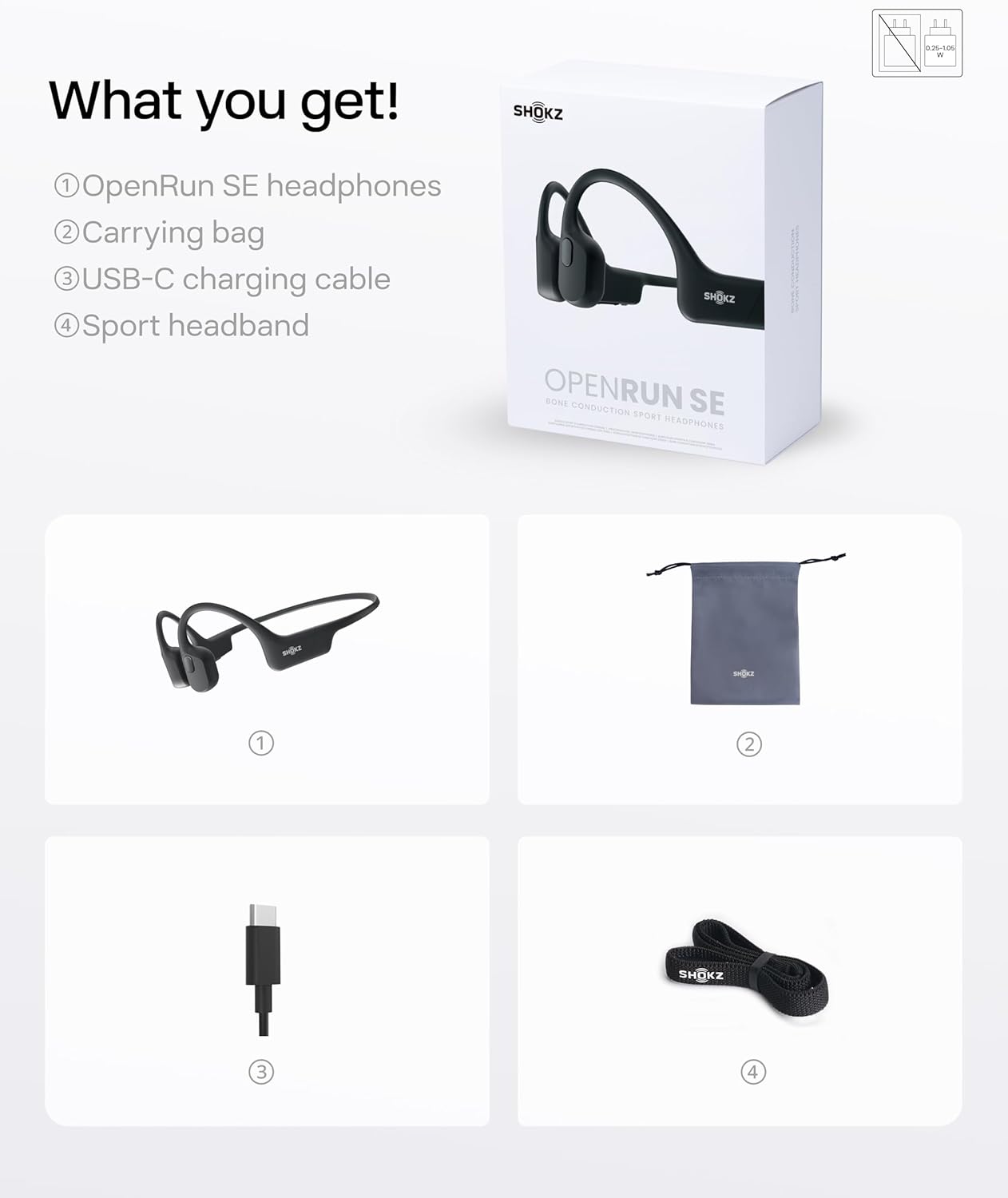 Bone Conduction Bluetooth Open Ear Sport Headphones IP67 Mic