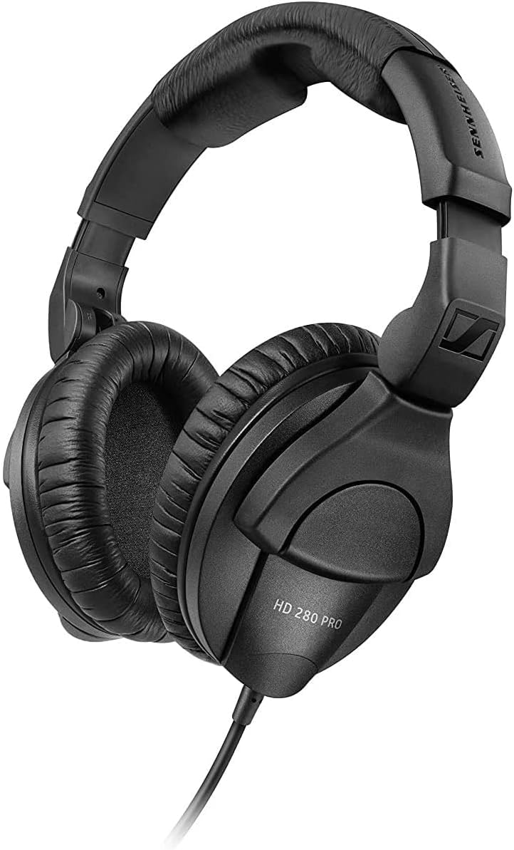 Professional Studio Monitoring Headphones Closed Back Over Ear DJ