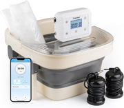 Bluetooth Ionic Foot Bath Detox Machine App Control Foldable Spa