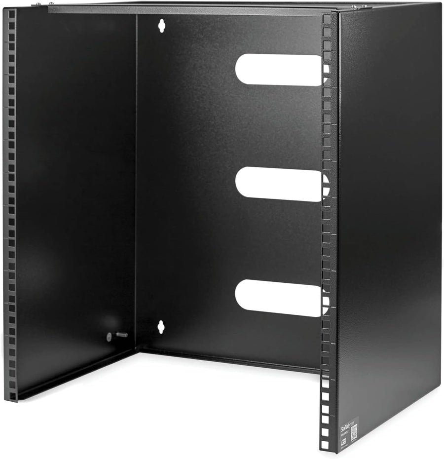 12U Wall Mount Patch Panel Rack 19 Inch Low Profile Bracket