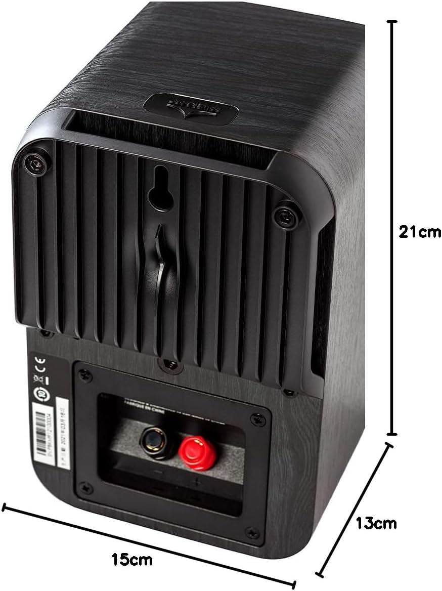 Surround Sound Speakers Pair Hi Res Dolby Atmos Wall Mount