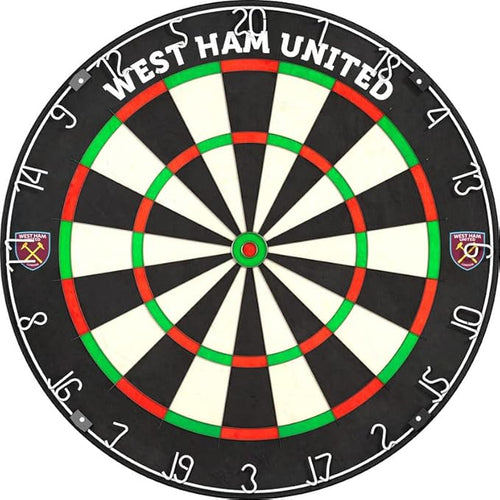 Sisal Dartboard 46cm Official Football Style Ultra Thin Wire Pro Board