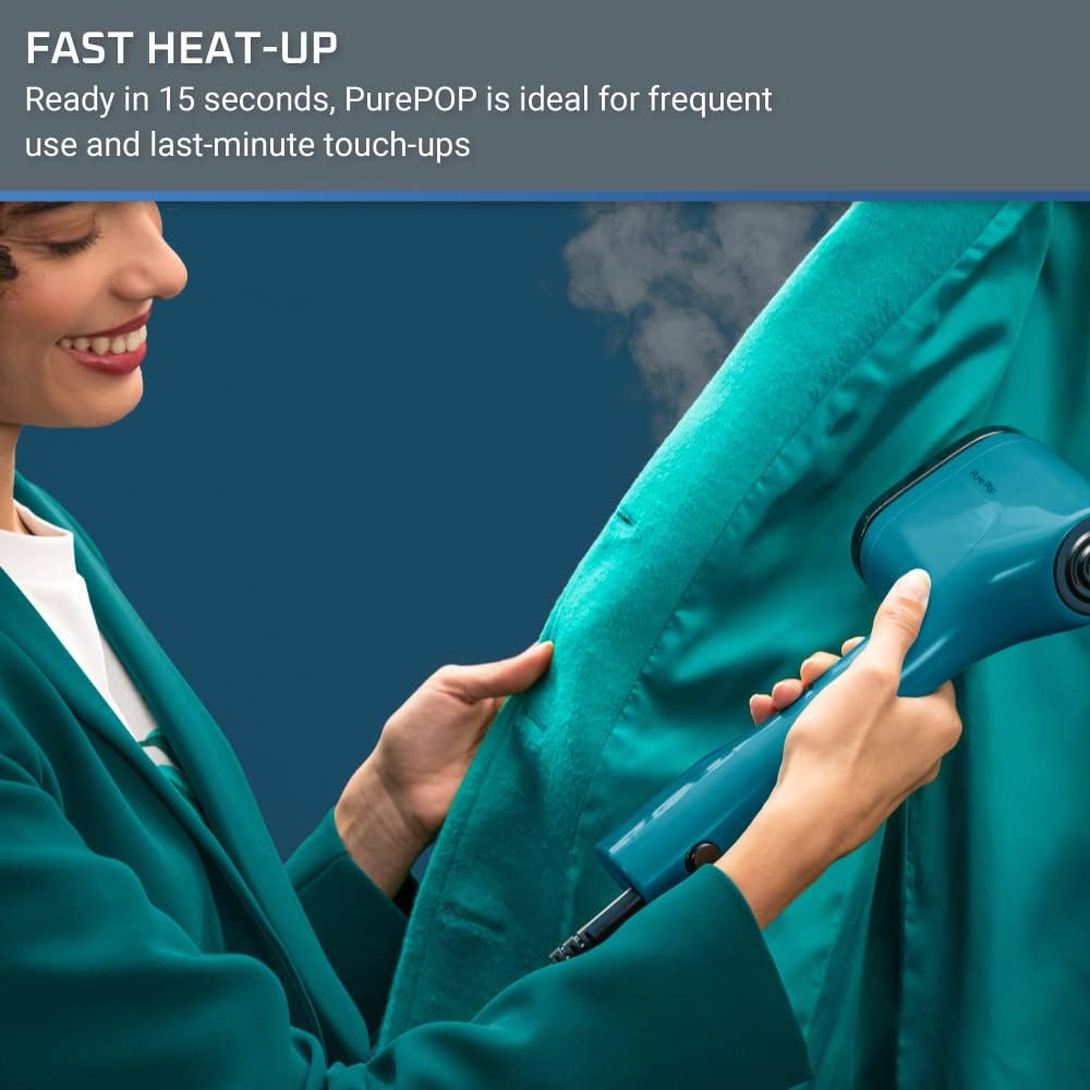Slim Handheld Garment Steamer 1150W Fast Heat 15s Travel