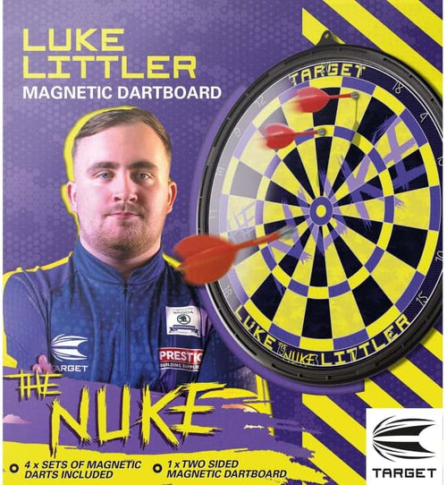 18in Magnetic Dartboard Set Double Sided Safe Kids Game 12 Darts