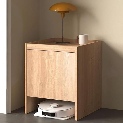 Robot Vacuum Storage Cabinet Side Table Pull Out Shelf 65cm