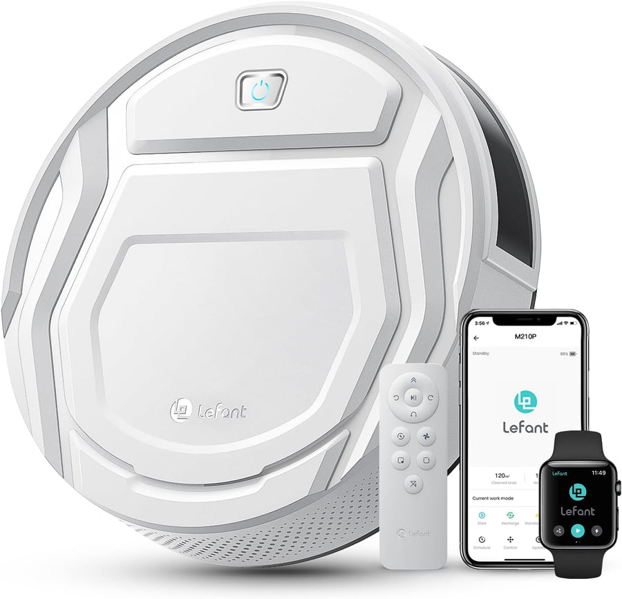 Robot Vacuum 2200Pa Slim Smart WiFi Pet Hair Cleaner
