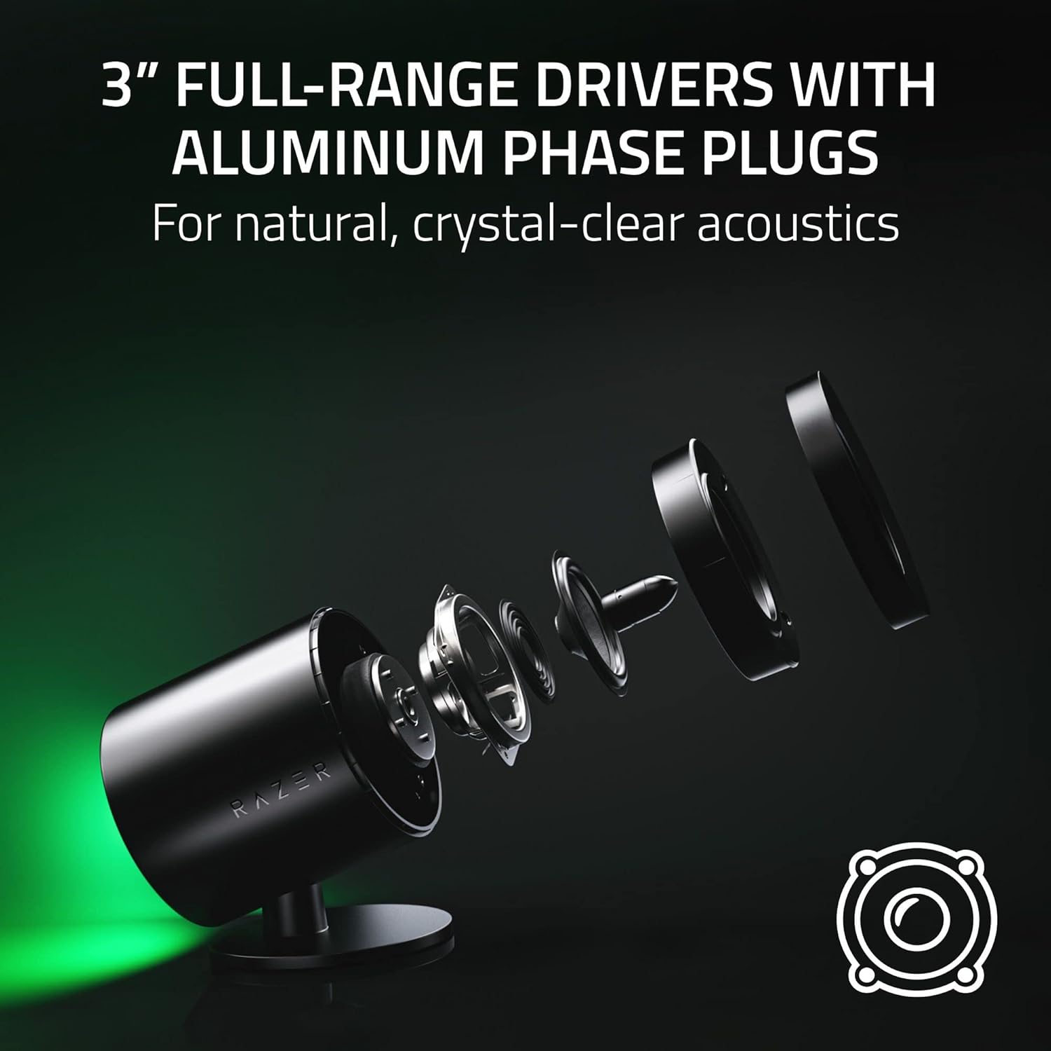 PC Gaming Speakers 2.1 Subwoofer THX Surround RGB Bluetooth