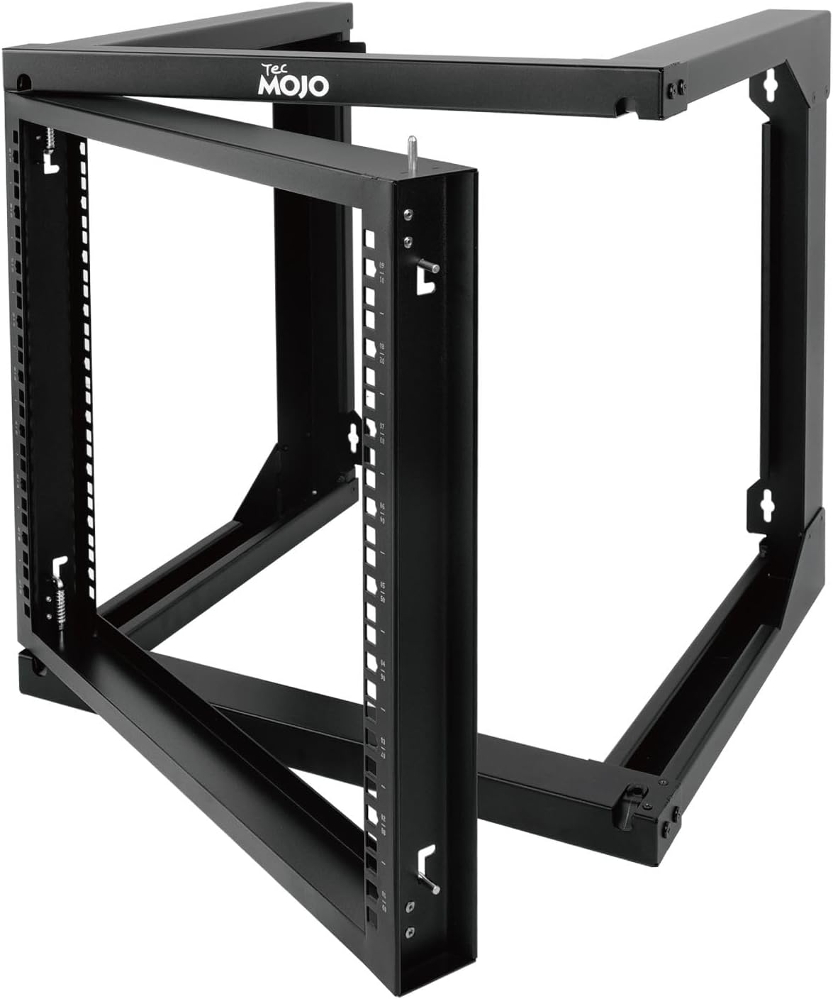 9U Wall Mount Open Frame Server Rack Swing Gate