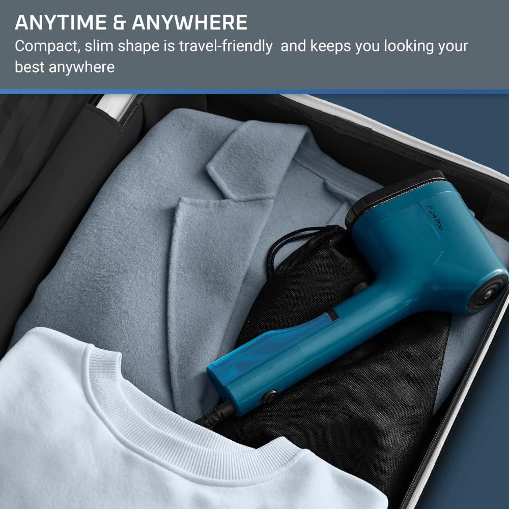 Slim Handheld Garment Steamer 1150W Fast Heat 15s Travel