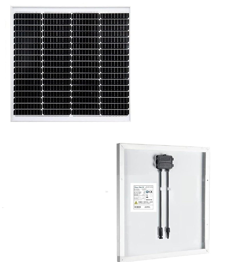 100W Monocrystalline Solar Panel 12V RV Boat Off Grid