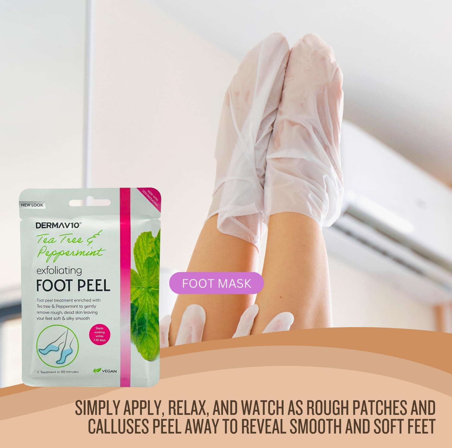 Foot Care Kit Spa Pedicure Set Peel Mask Tools Foot Bath