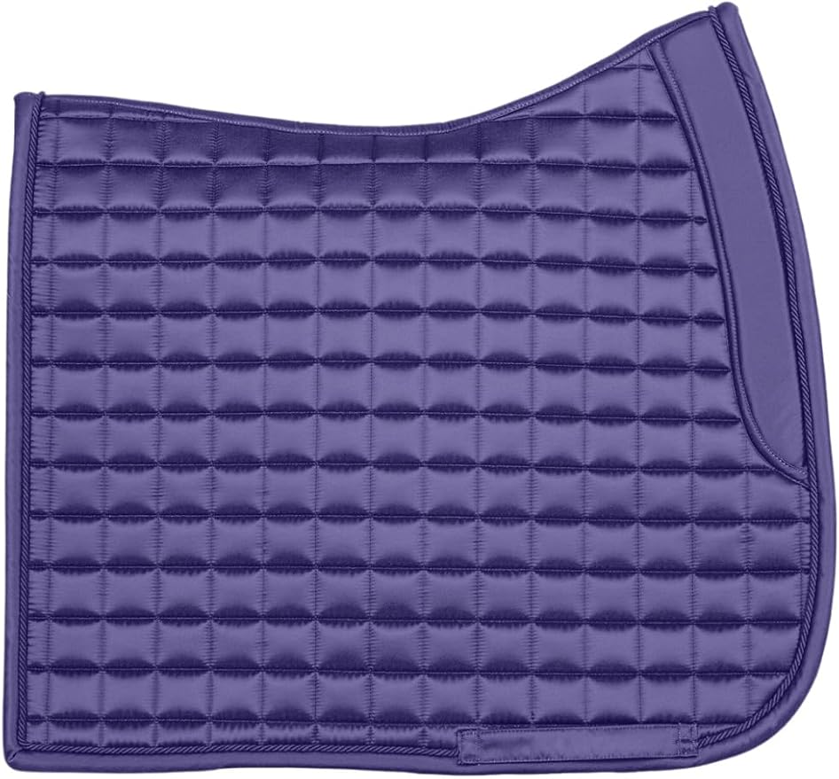 Purple Dressage Saddle Pad Anatomical Anti Slip Quick Dry