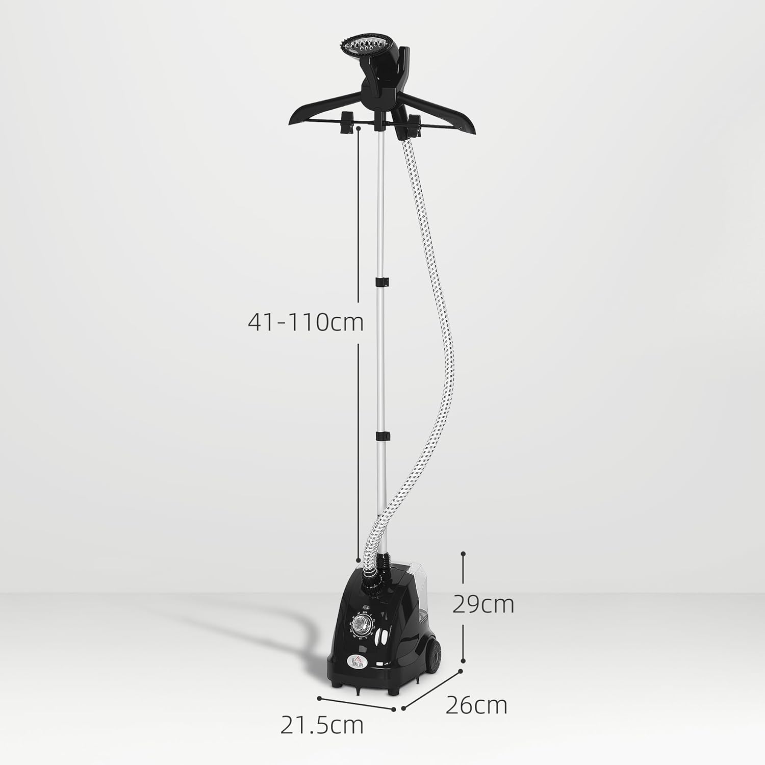 1950W Garment Steamer Upright 1.4L Tank 11 Levels Clothes Iron