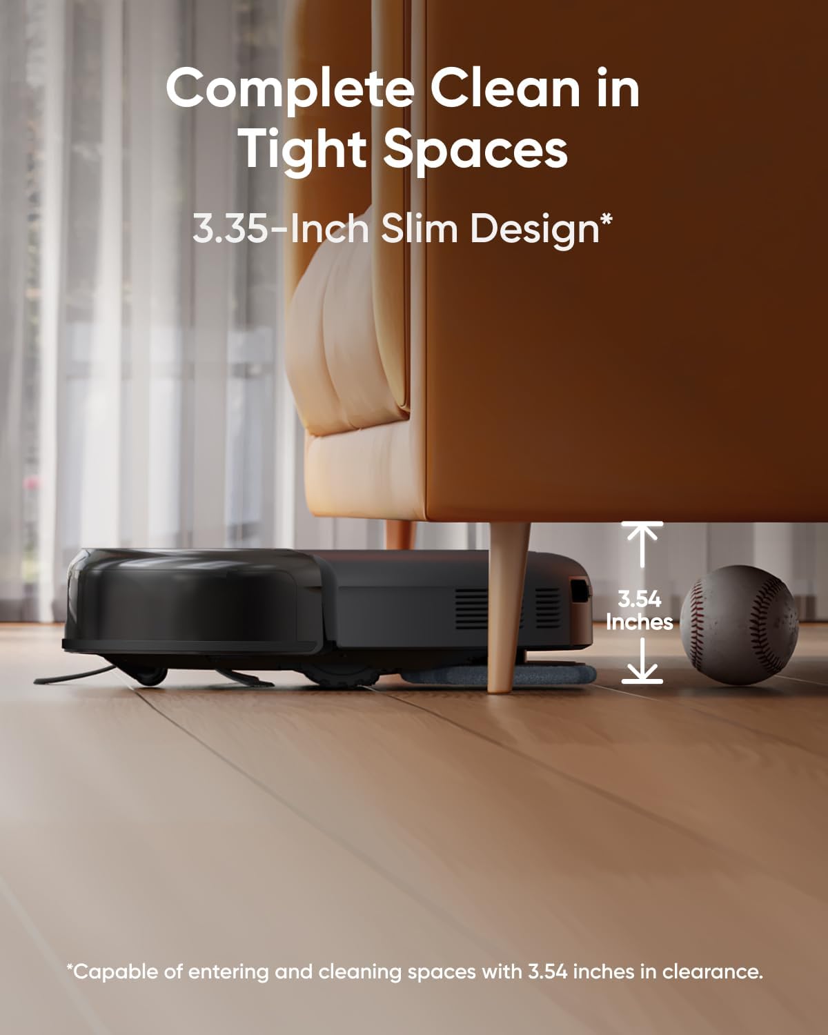 Robot Vacuum Mop 7000Pa Self Empty Wash Dry Smart Cleaner