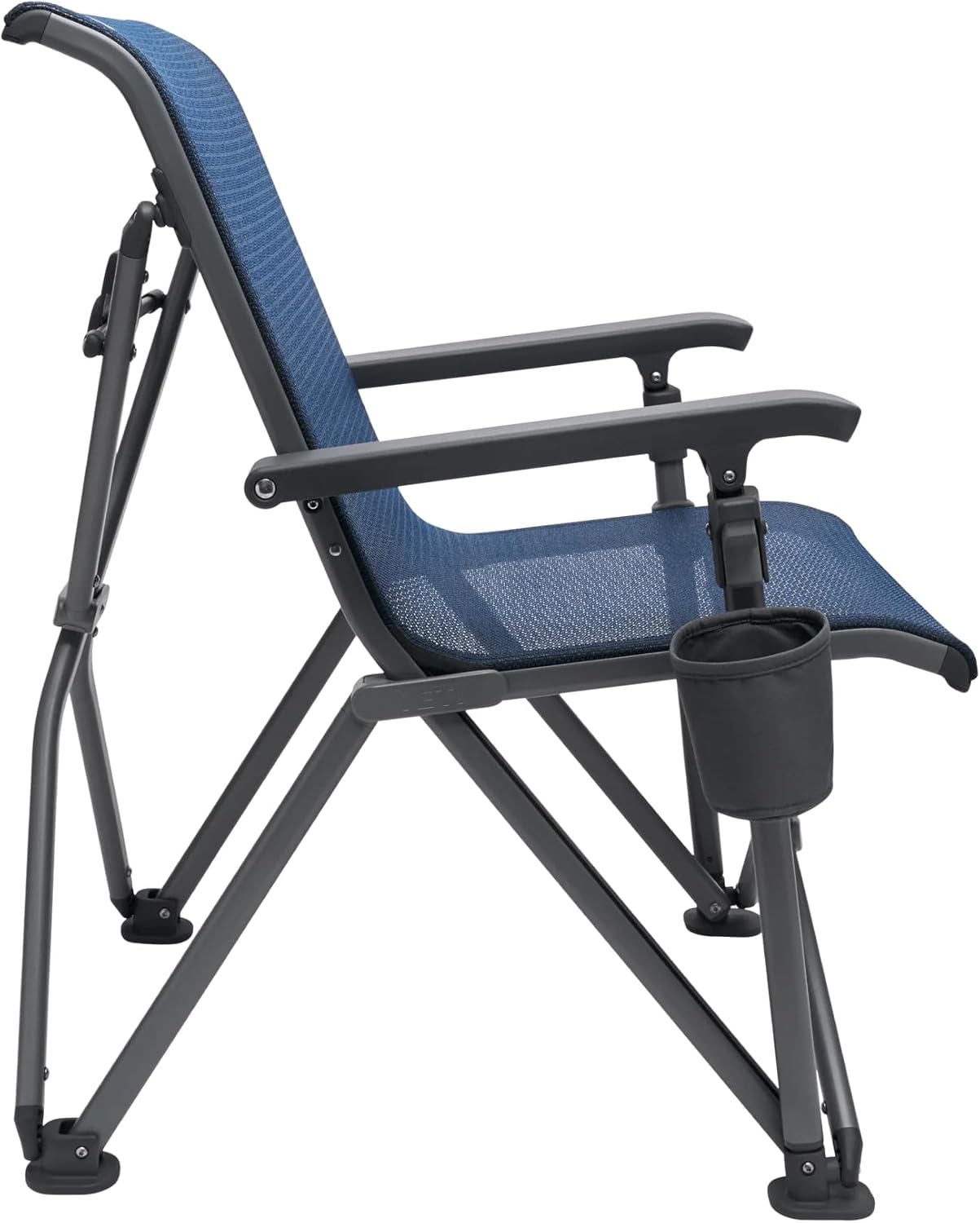 Portable Folding Camping Chair with Cup Holder Navy