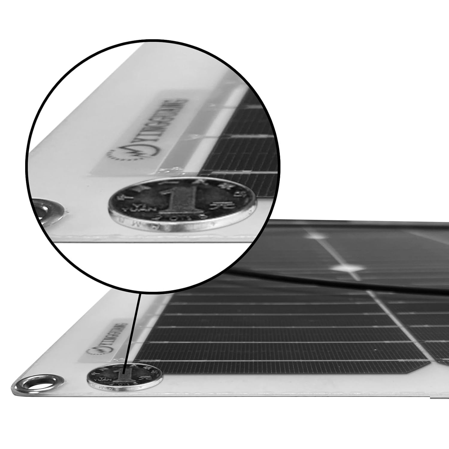 100W Flexible Solar Panel 18V Monocrystalline Charger RV Boat