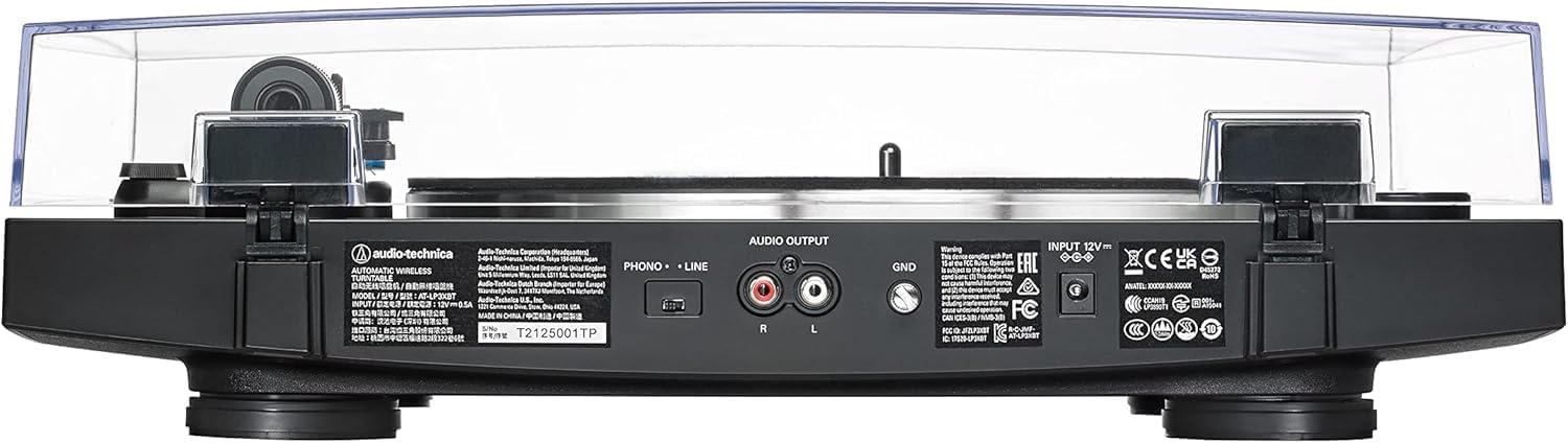 Automatic Bluetooth Vinyl Turntable Record Player with RCA Output